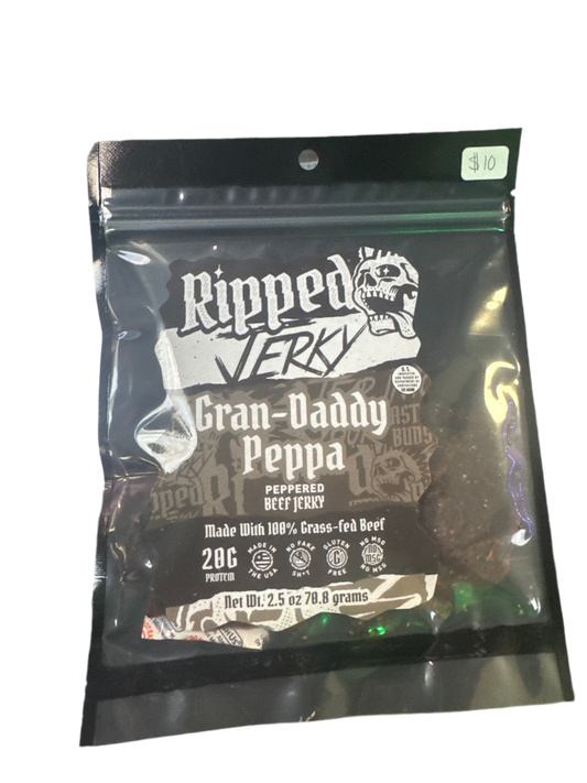 Ripped Jerky - Grandaddy Peppa  (Peppered)