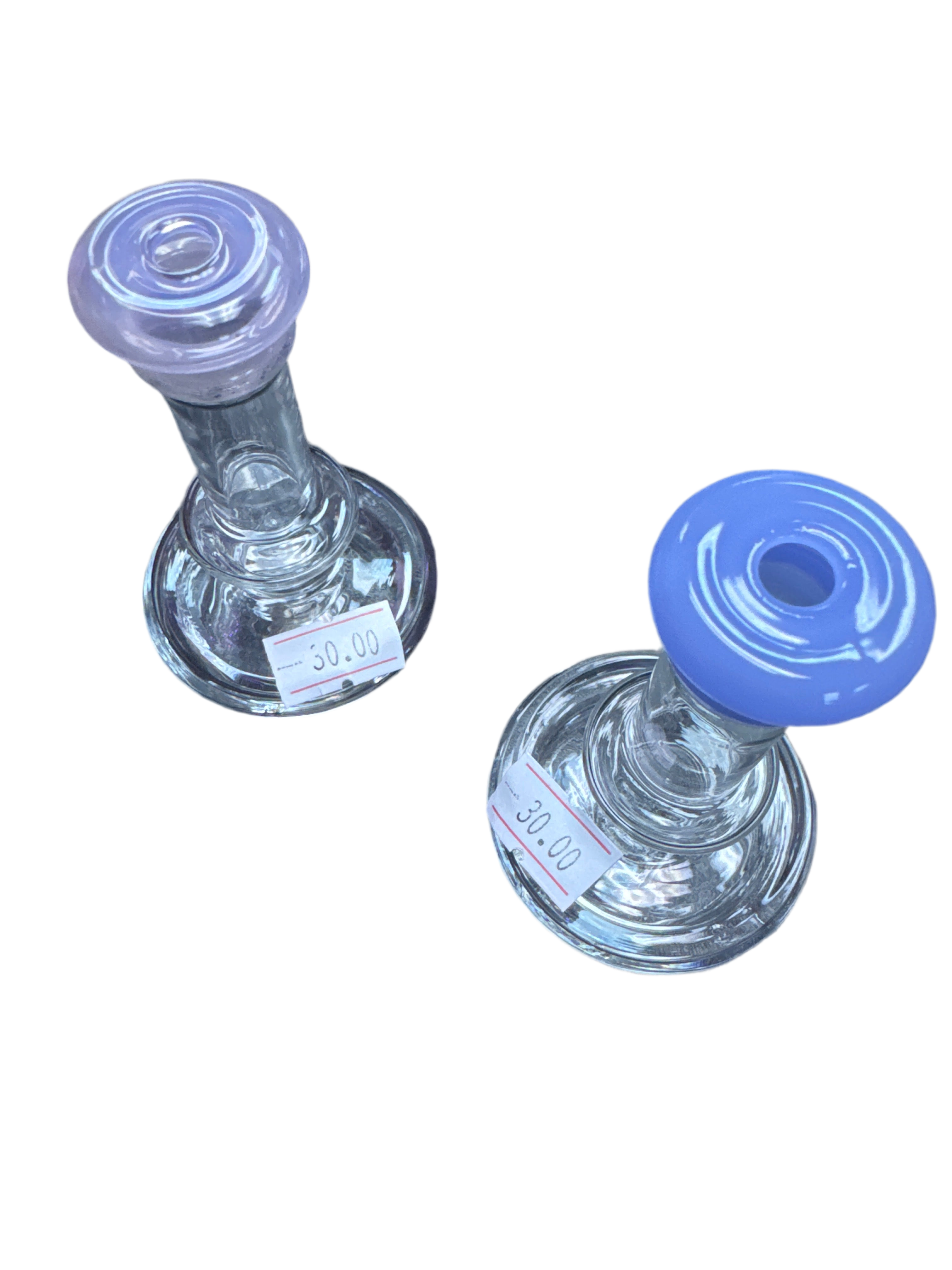 Blue Puffco Attachment Glass (No Water)