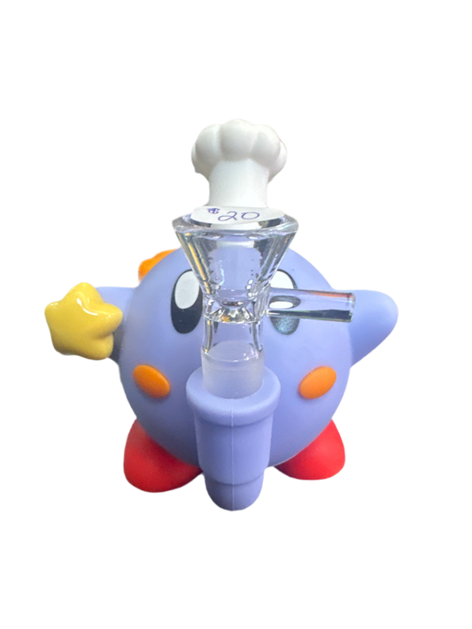 Purple Kirby Water Pipe