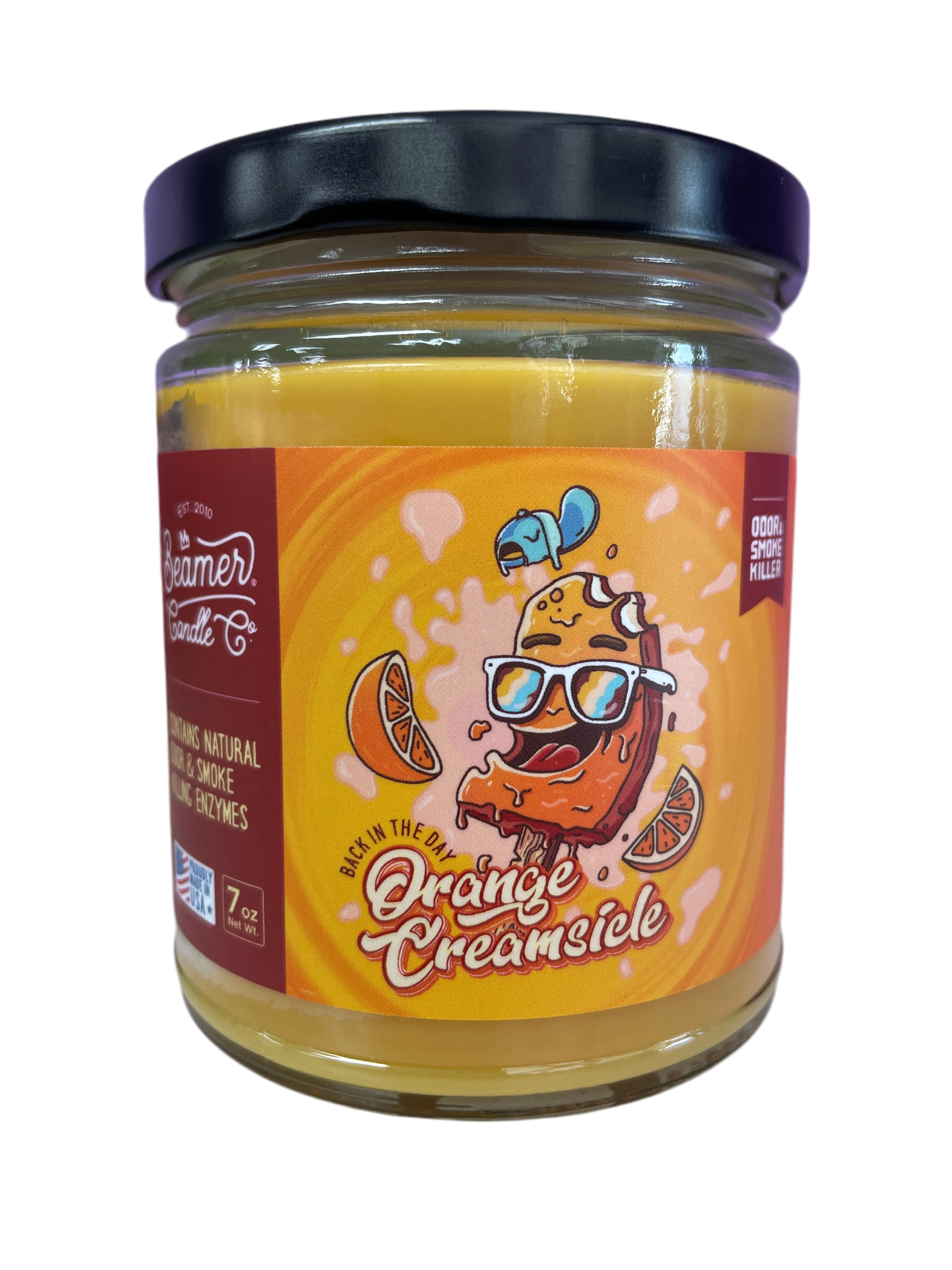 Beamer Candle Co - 7oz - Back in the Day Orange Creamsicle