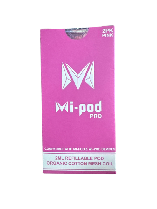 Mi-Pod Pro - 2ML Refillable Pod Mesh Coil - Pink