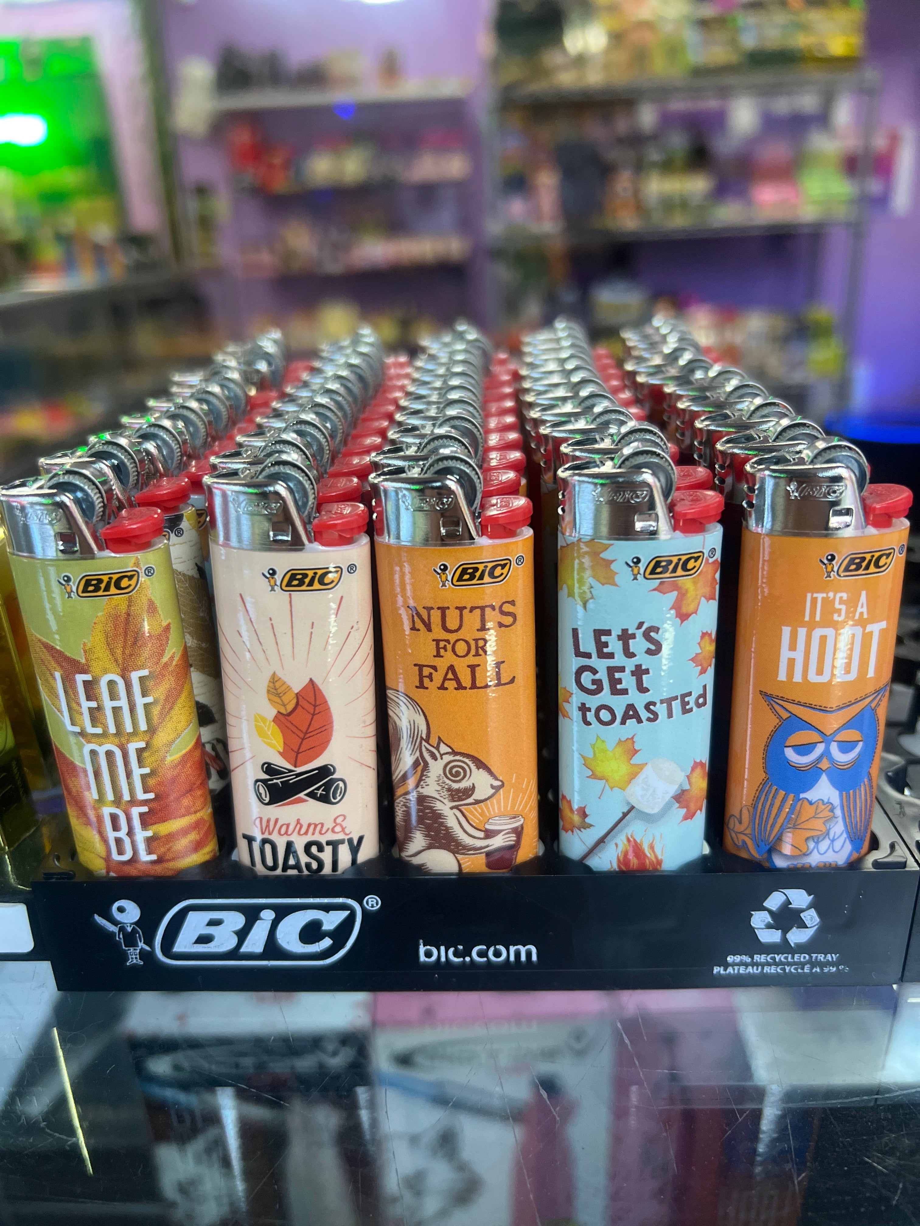 Bic lighter -fall edition- assorted