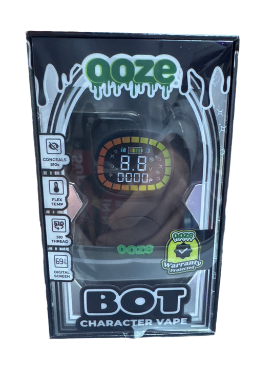 Ooze Bot Character Vape Black 650mAh