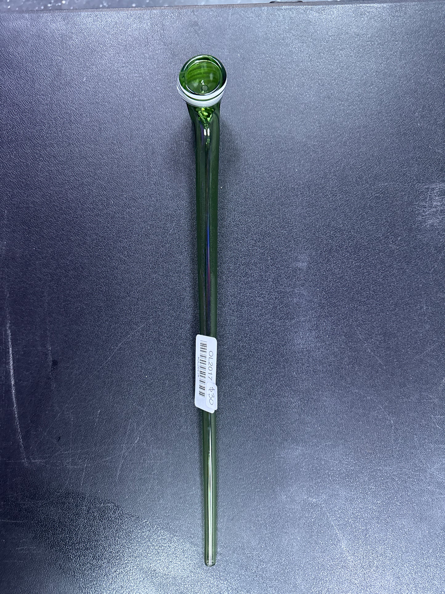 Green Glass Hand pipe