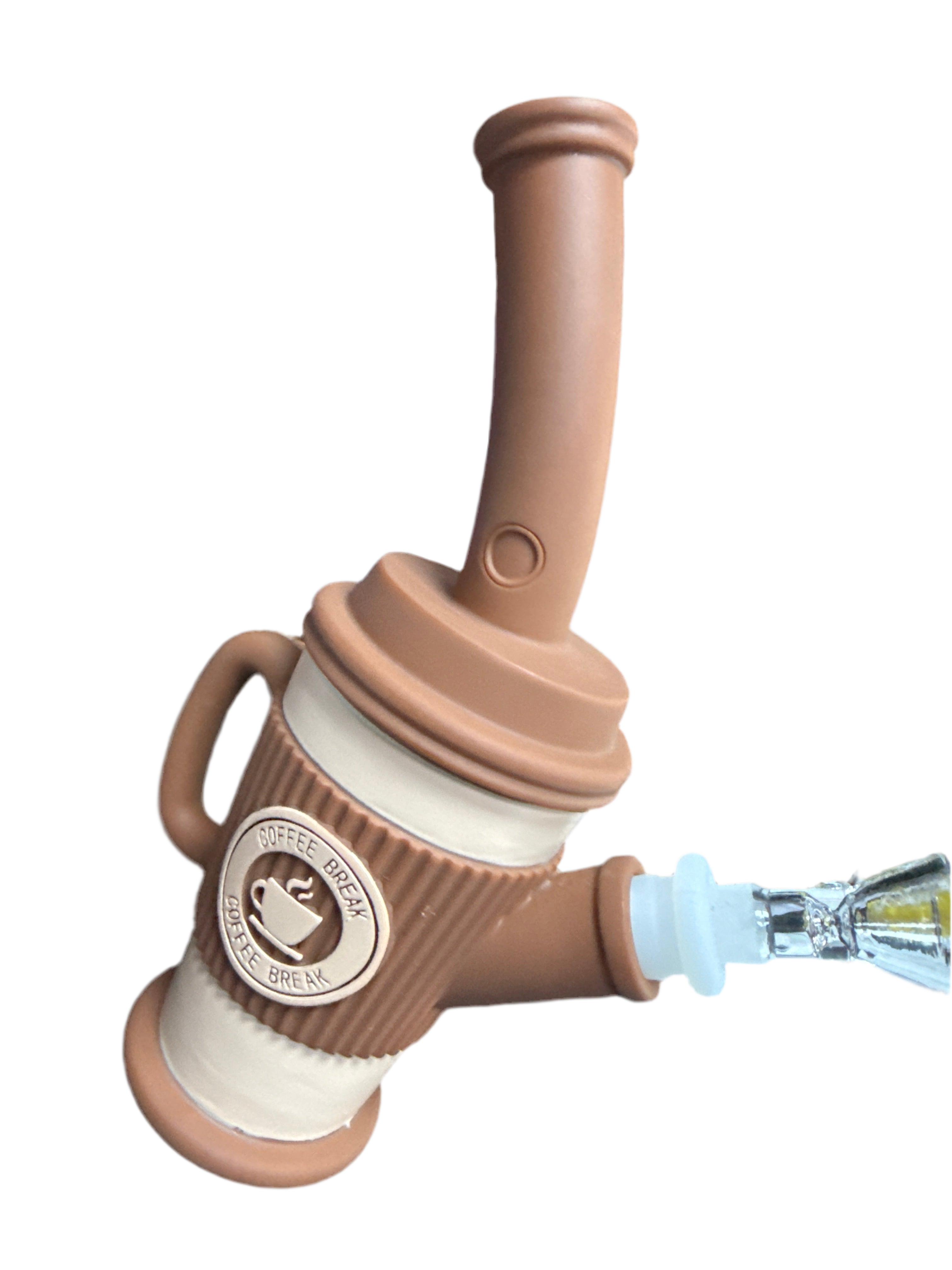 Coffee cup water, pipe silicone ￼