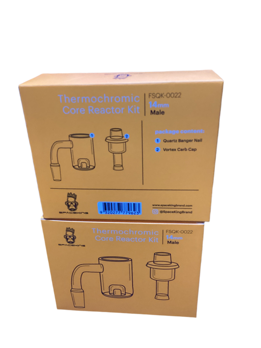 Spaceking 14mm Male Thermochromic Core Reactor Banger Kit