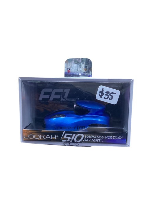 Lookah FF1 Car 510 Thread Battery - Blue