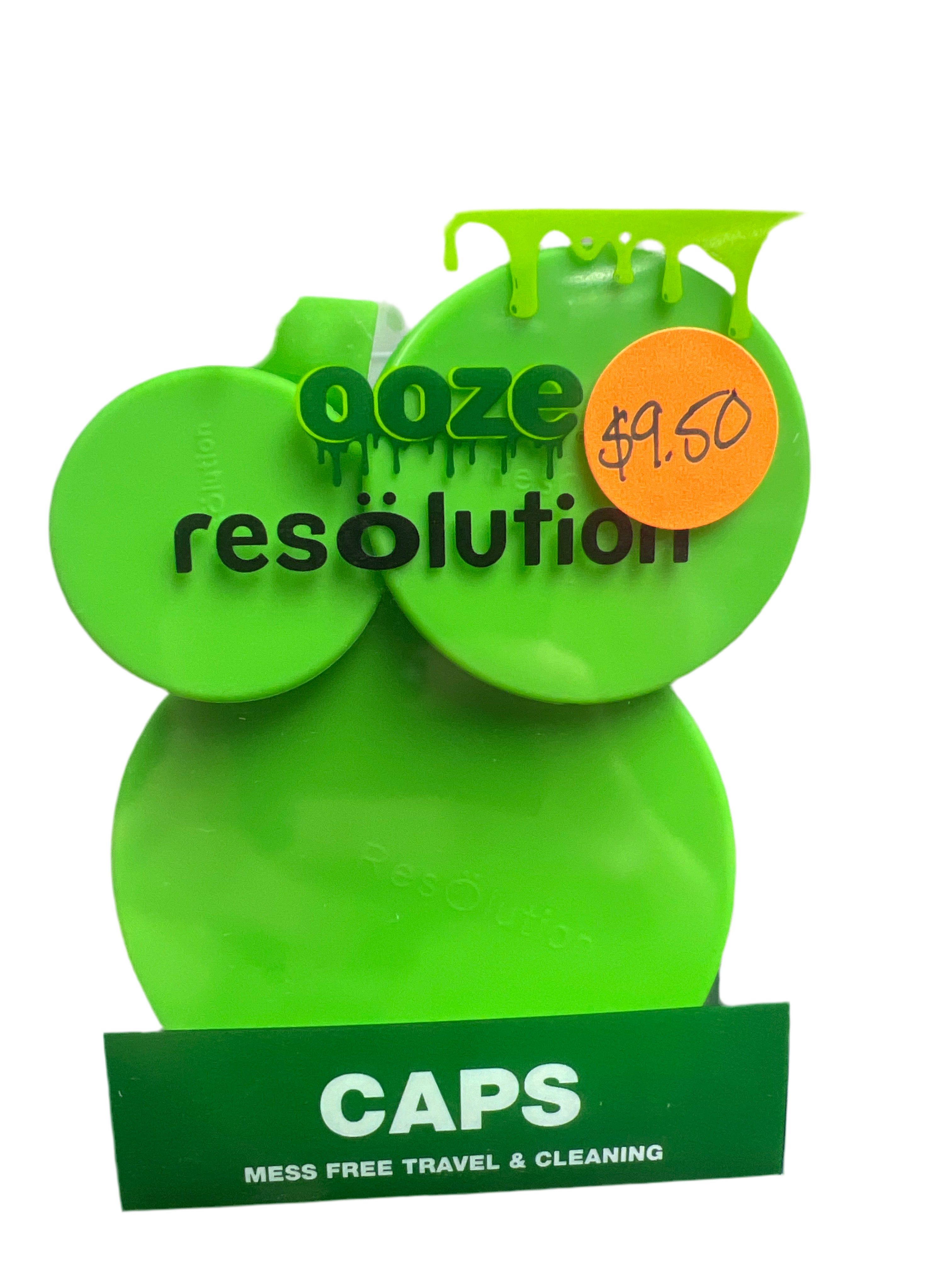 OOZE Resölution Cleaning & Travel Caps - Green