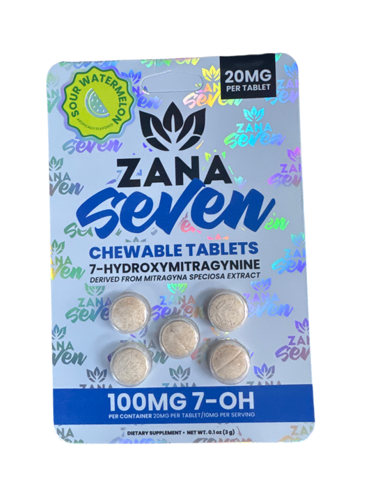 Zana Seven - 7-Hydro - 100mg - Sour Watermelon