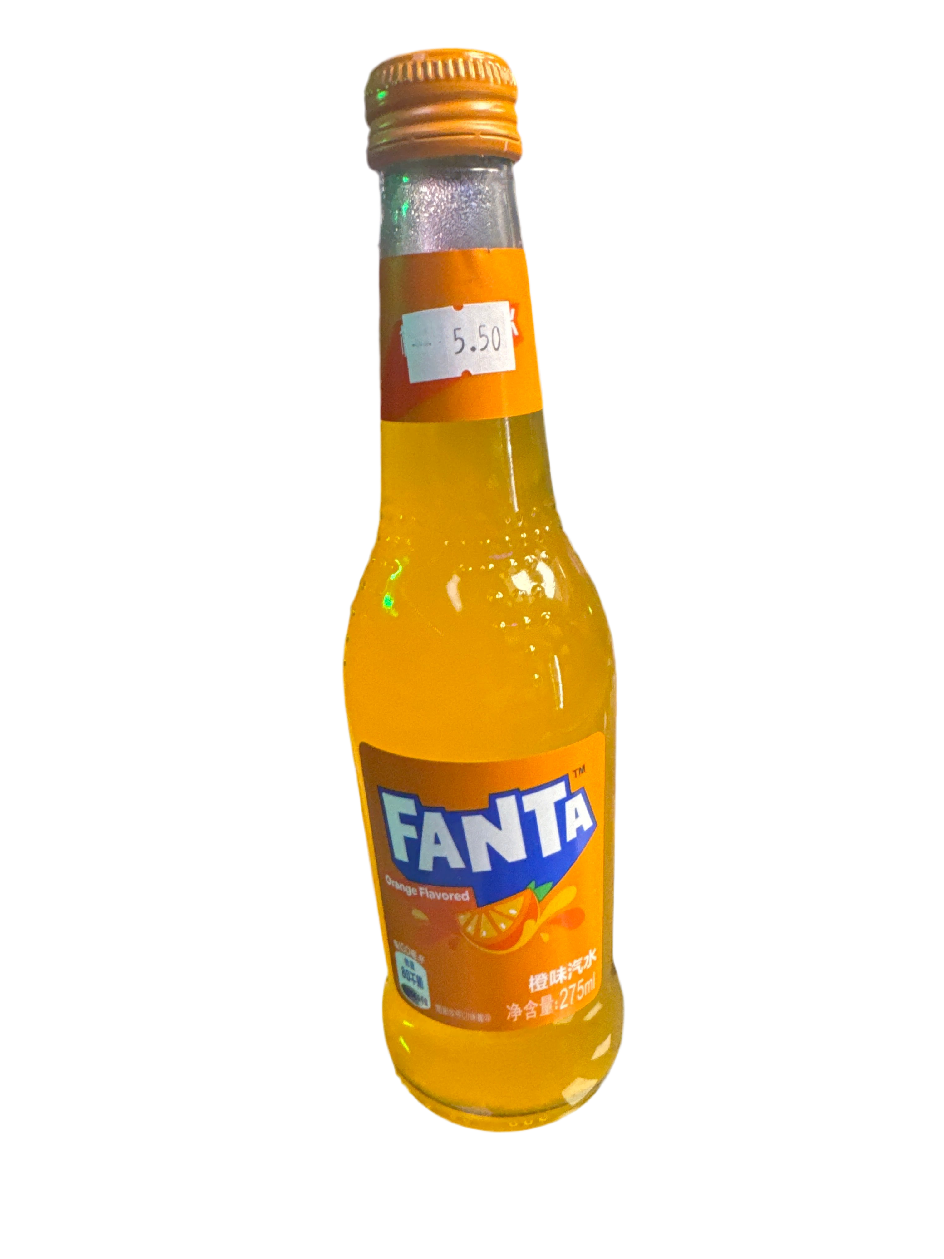 Orange Fanta Glass Bottle 275ml - China Import