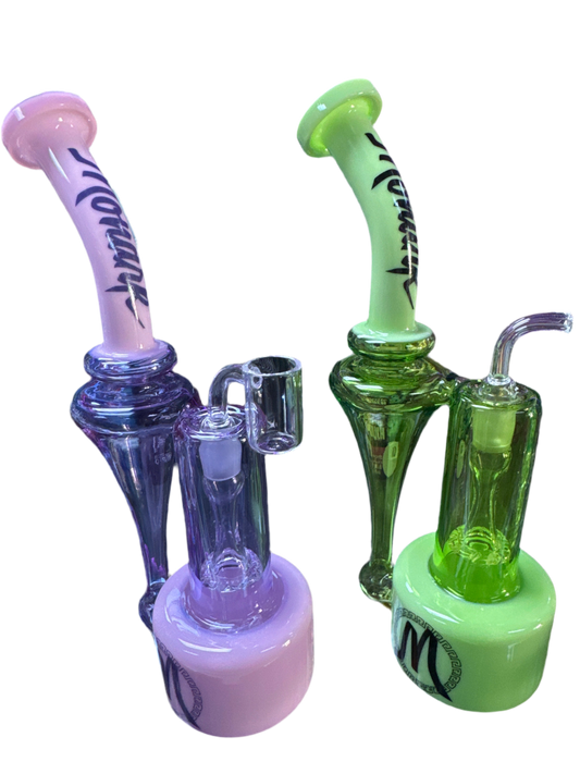Monark Large Decorative Water Rig (Pink/Purple)(Green)