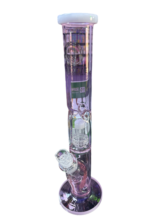 Large Pink Water Pipe With percolator