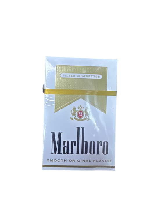 Marlboro Filter Cigarettes - Gold Pack - Smooth Original Flavor