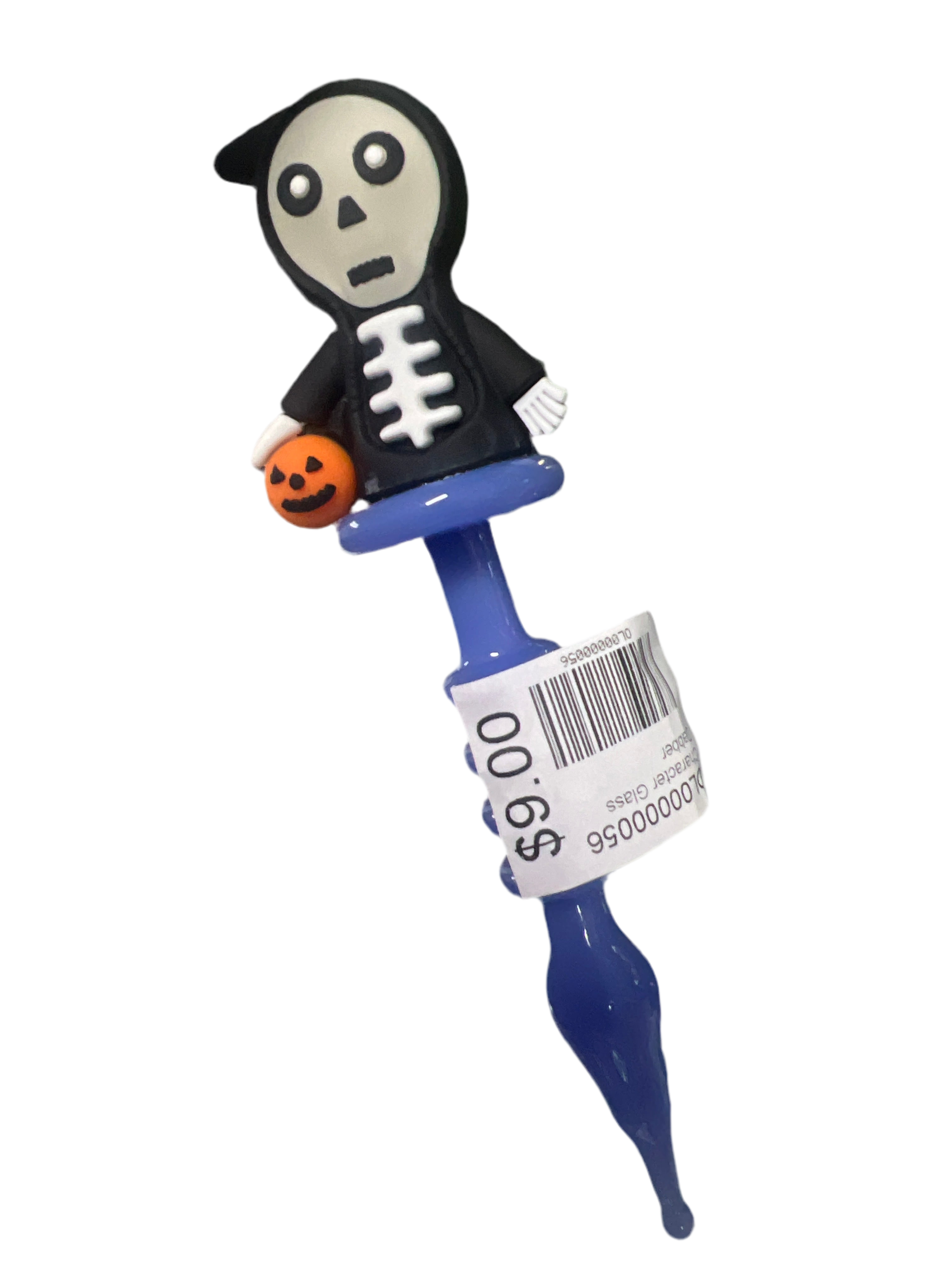 Character Glass Dabber - Halloween Skeleton