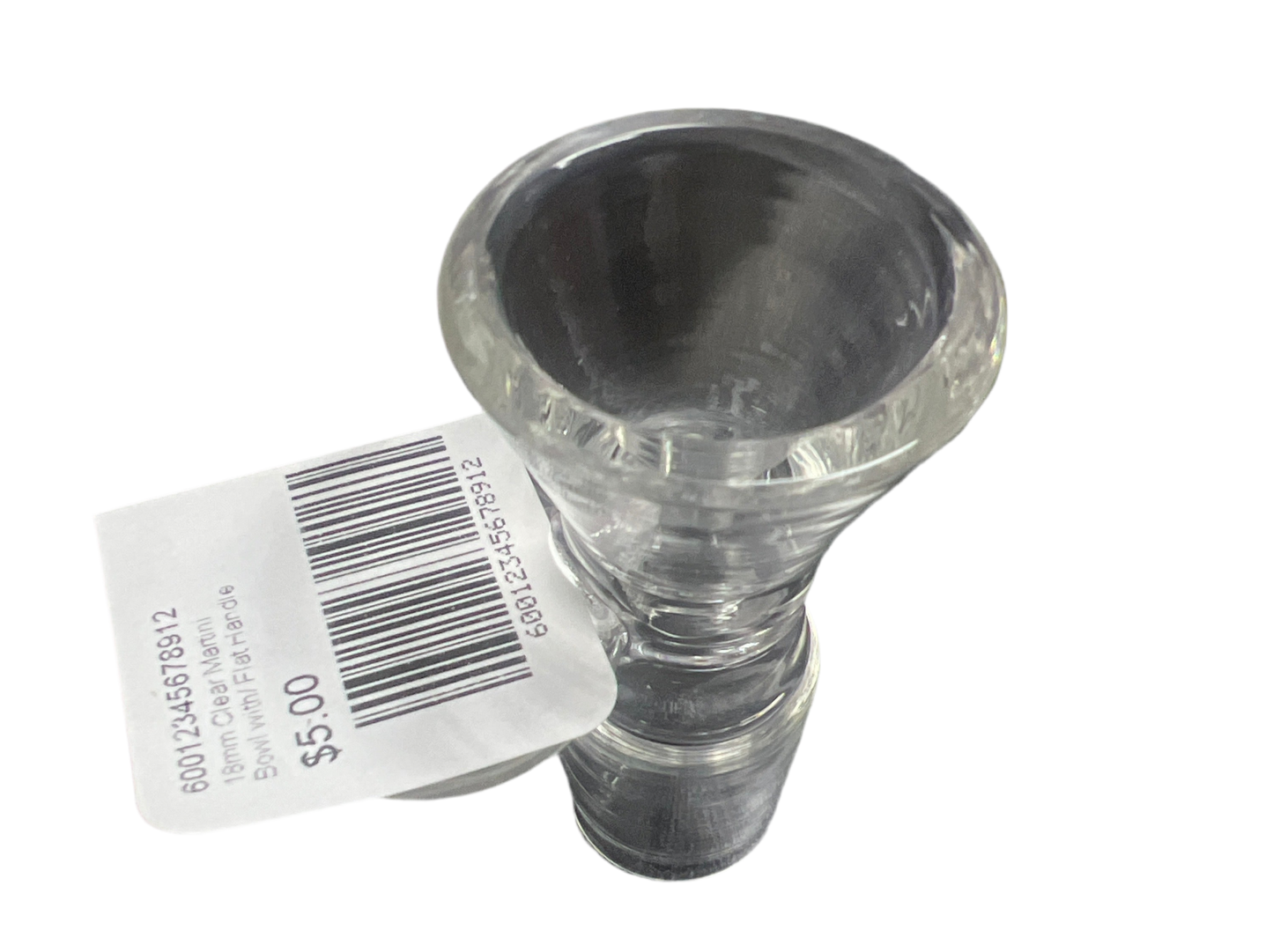 18mm Martini Bowl With Flat Handle - Male