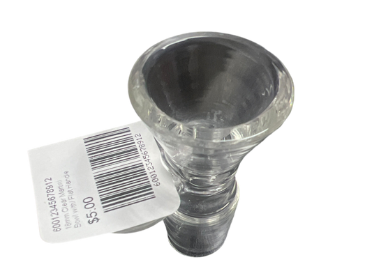 18mm Martini Bowl With Flat Handle - Male