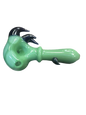 Green Handpipe w/ 4 Horns