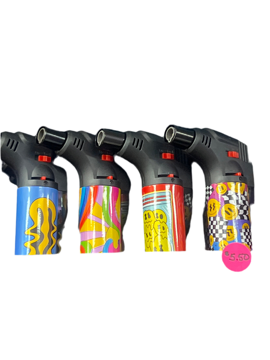 Special Blue Bernie Single Flame Butane Torch Lighter