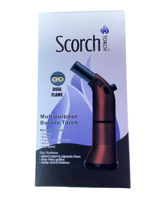 Scorch Torch Multipurpose Butane Torch - Dual Flame