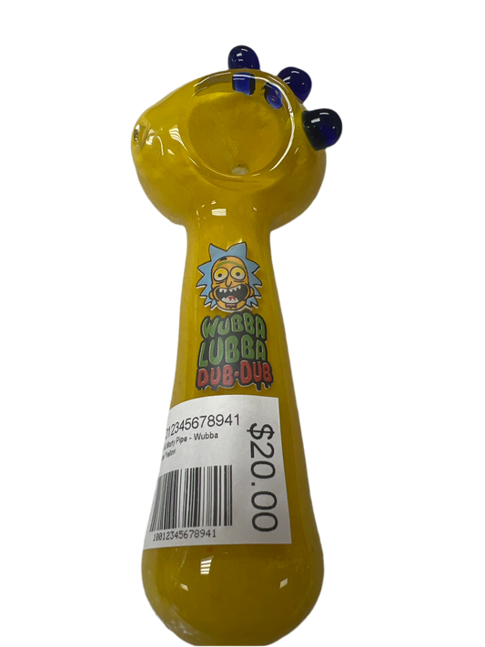 Rick & Morty Pipe - Wubba Lubba Yellow