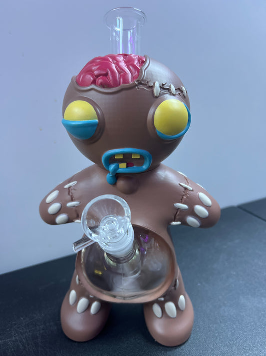 Ginger bread zombie water pipe