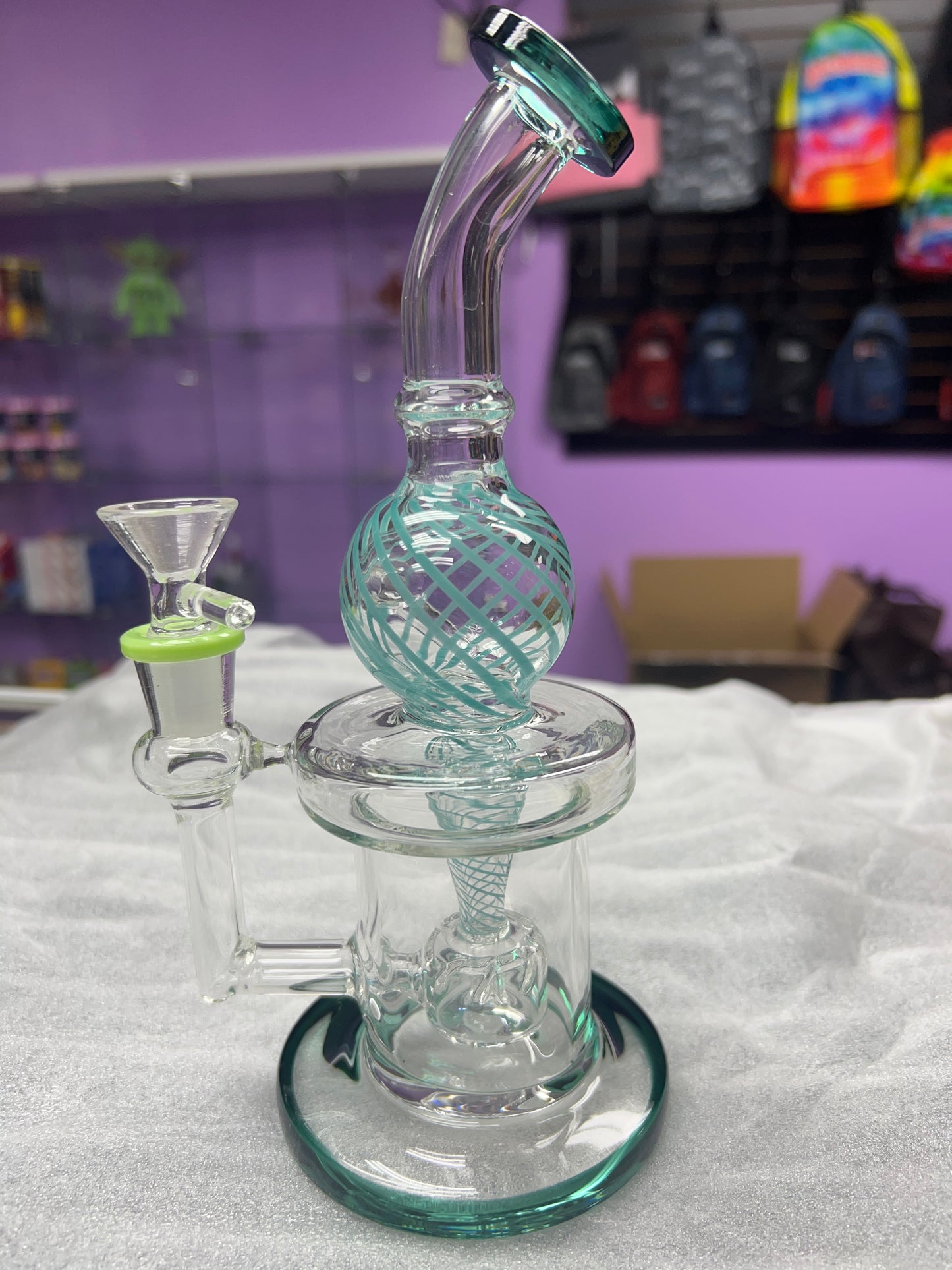 Green Sphere Bong