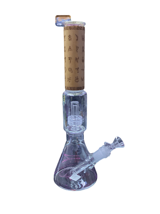 Water Pipe (Wooden Accent with Pictographs)