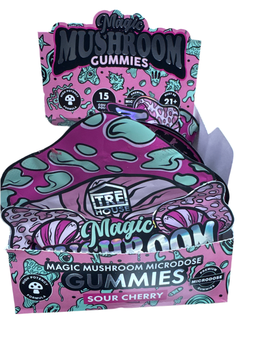 Tre House Mushroom Gummies (Sour Cherry)