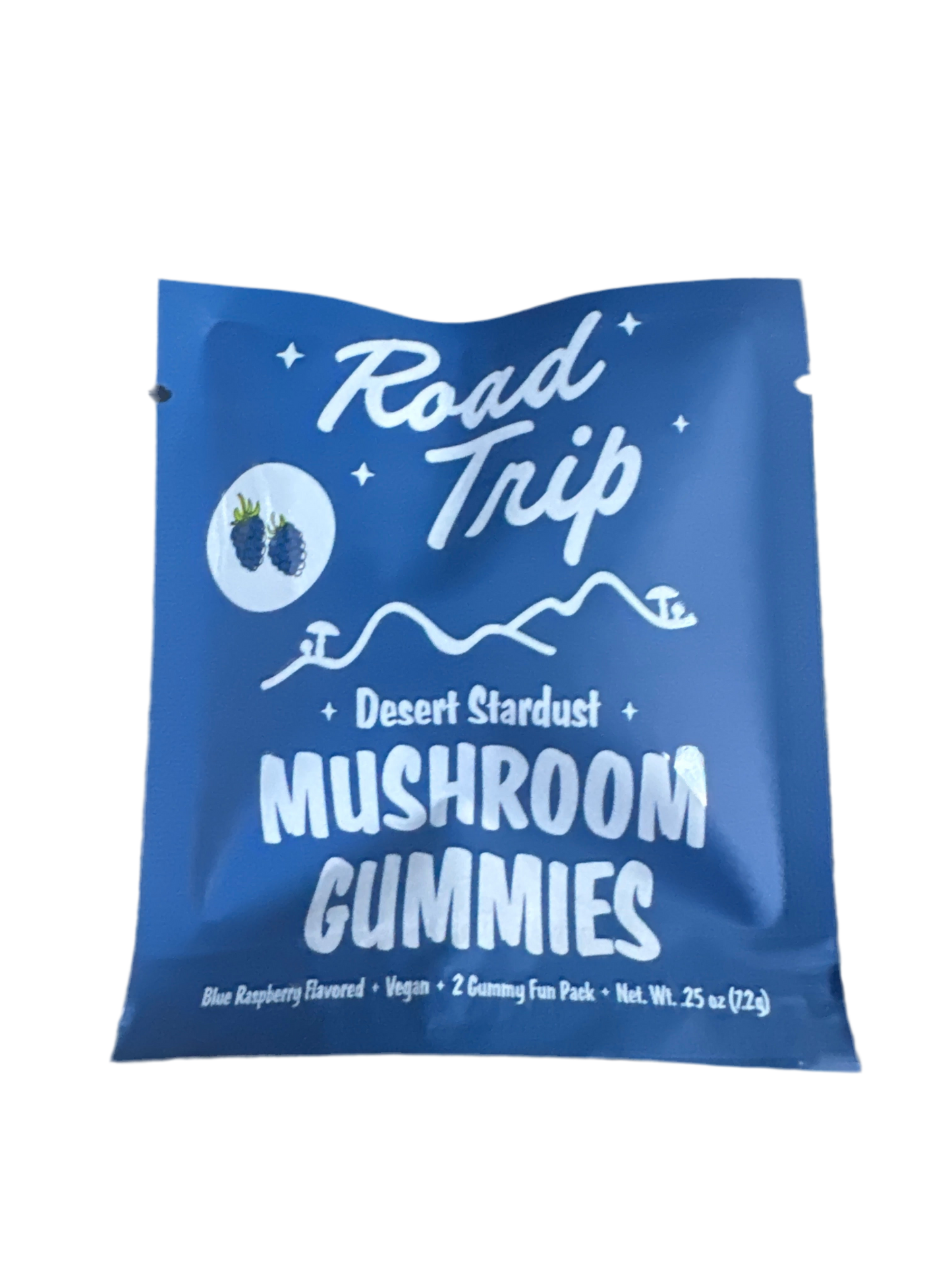 Road trip Mushroom Gummies - 2 Pack - Blue Raspberry