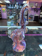 Bubbler Hand Pipe With Swirl Design