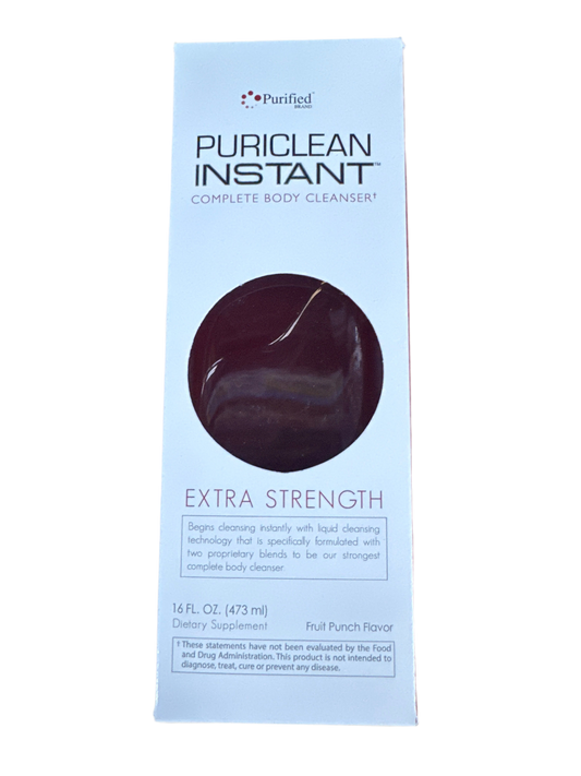 Puriclean Instant Complete Body Cleaner - Extra Strength- Fruit Punch Flavor