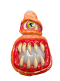 Spikey Teeth Monster Hand Pipe