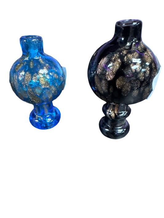 Gold Glitter Accent Carb Cap
