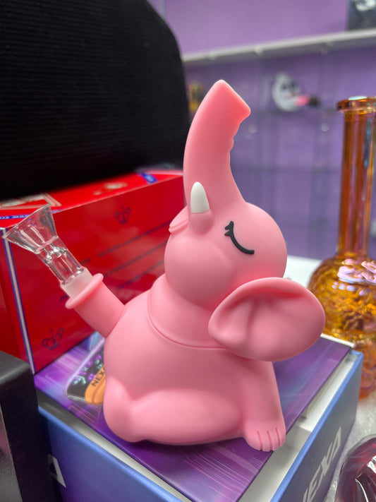 Pink elephant water pipe