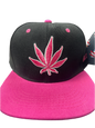 Pink Leaf Hat
