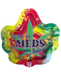Pot Leaf Colorado Tin Ashtray 6” (Rasta)