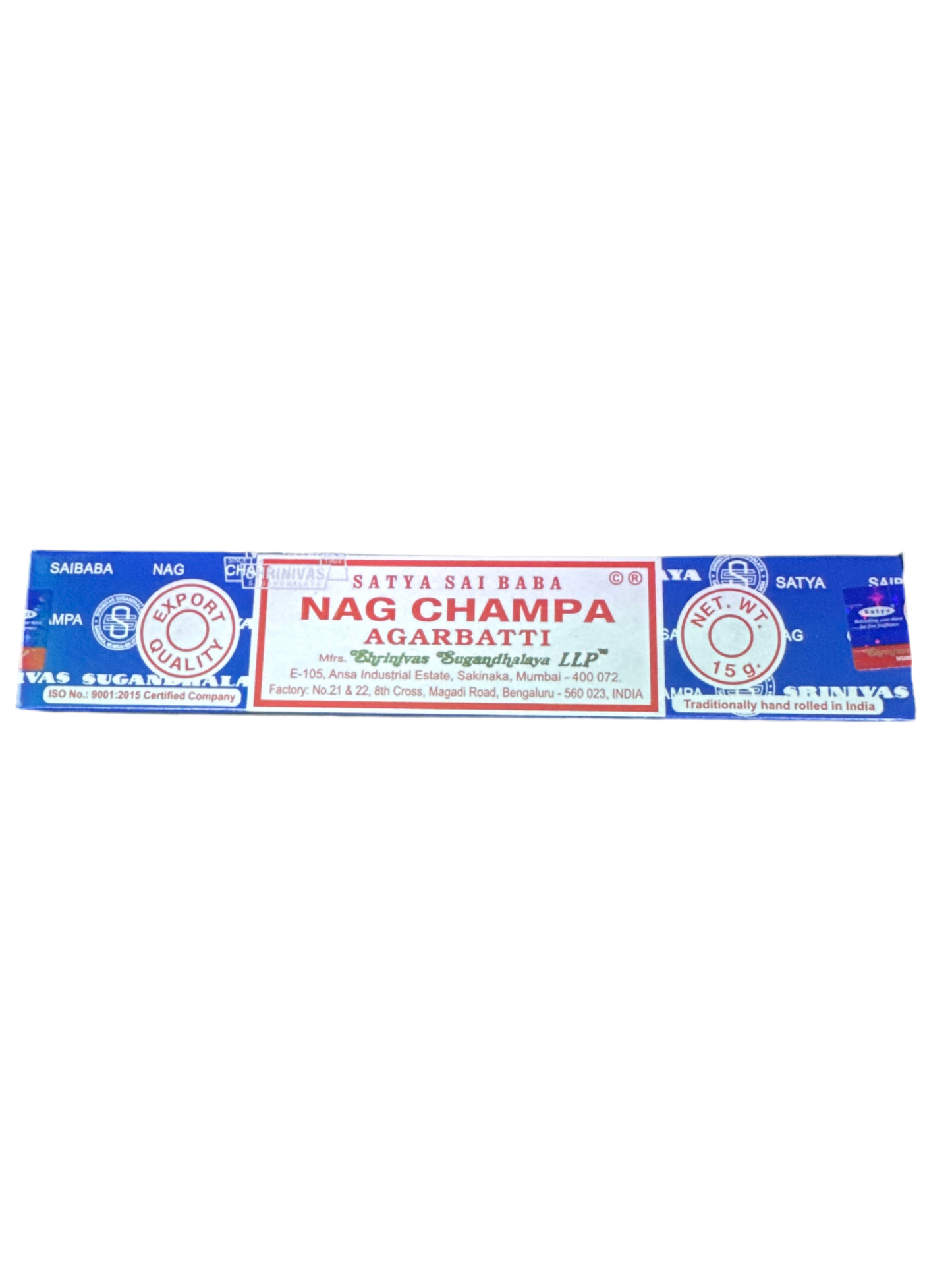 Satya Incense Pack - Nag Champa