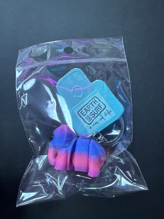 Earth Surf Elephant Keychain