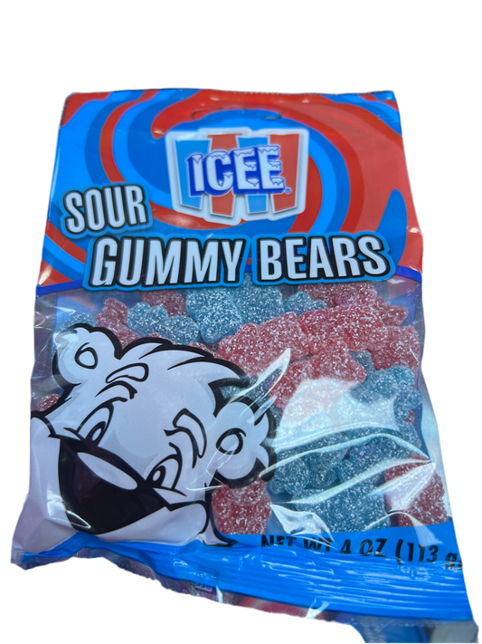 Icee Sour Gummy Candies