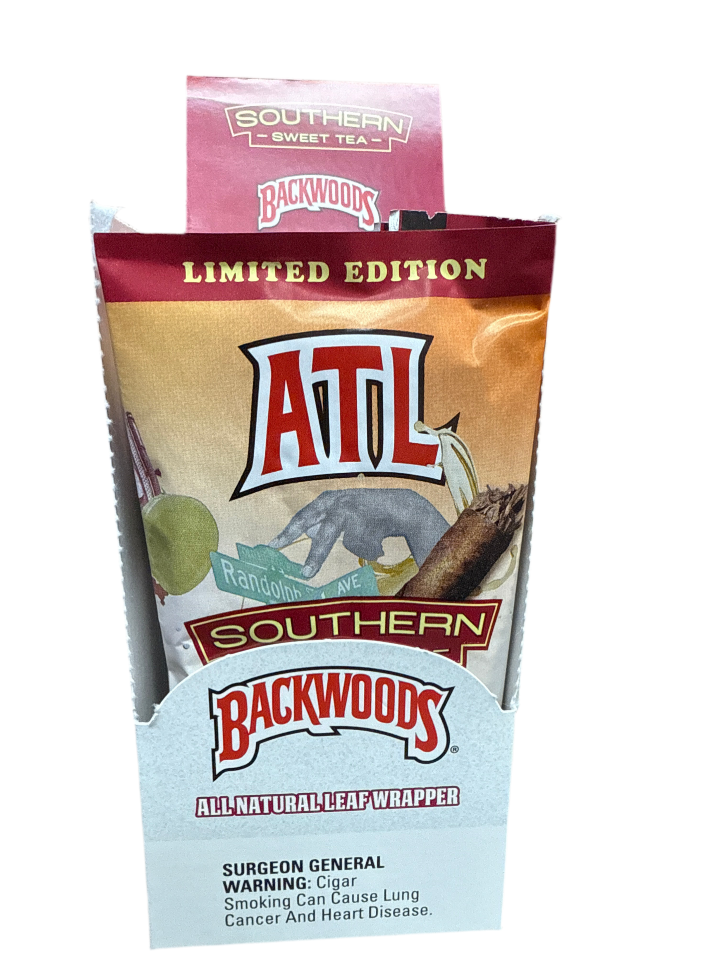 ATL Southern sweet tea backwards