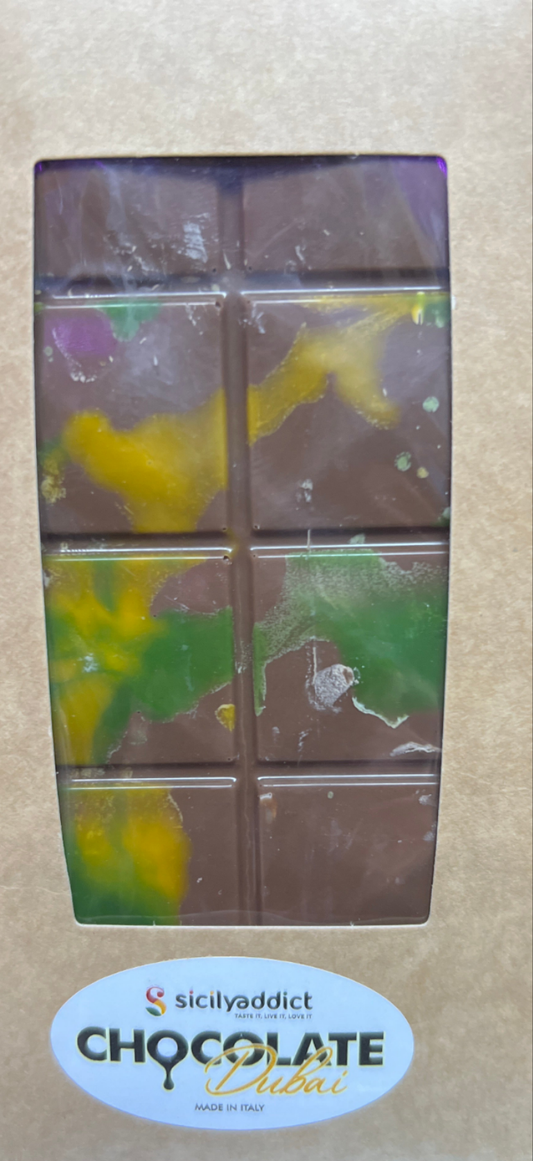 Sicily addict - Hand made Dubai chocolate bar small batch -Made in Italy and imported