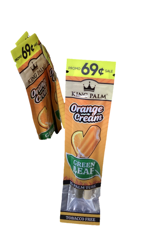 King Palm Orange Cream Single Tube