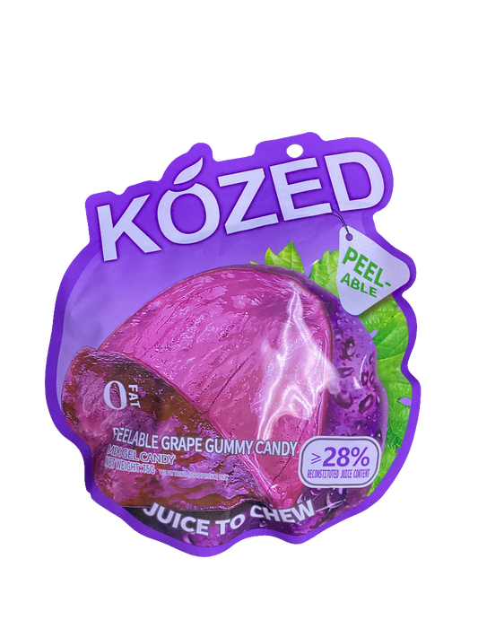 Kozed Peel-able Grape Gummy Candy