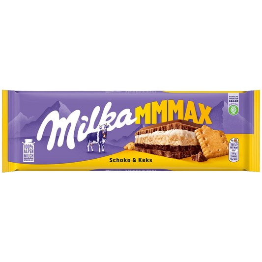 Milka Max Bisquit Keks 300g (European)