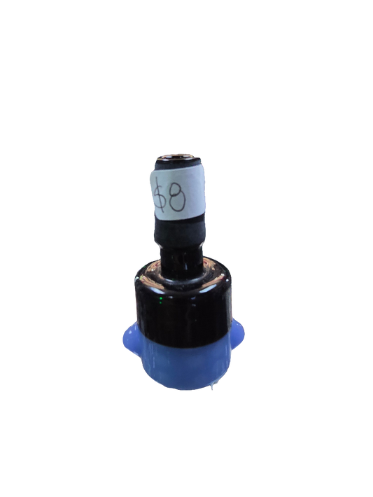 Blue & black cylinder bowl