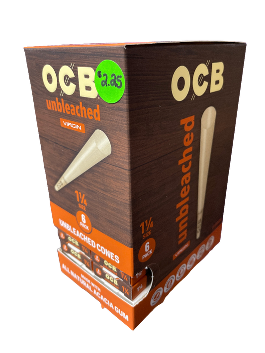OCB Unbleached Mini Cones - 10 Pack