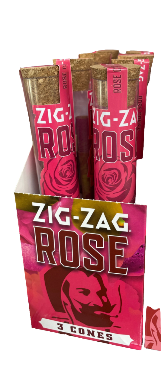Zig Zag Rose Cones (3 pack)