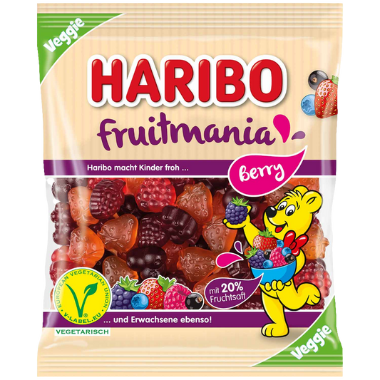 Haribo Fruitmania Berry 160g (Germany)