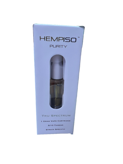 Hempiso Purity 1g vape cart -CBD - blue dream