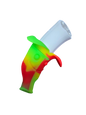 Silicon banana pipe